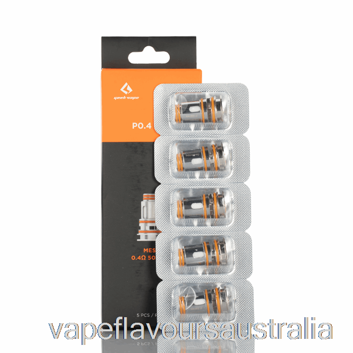 Vape Flavours Australia Geek Vape P Replacement Coils 0.4ohm Mesh Coils